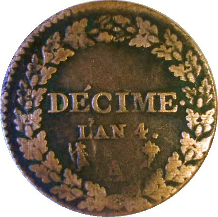 Coin reverse image