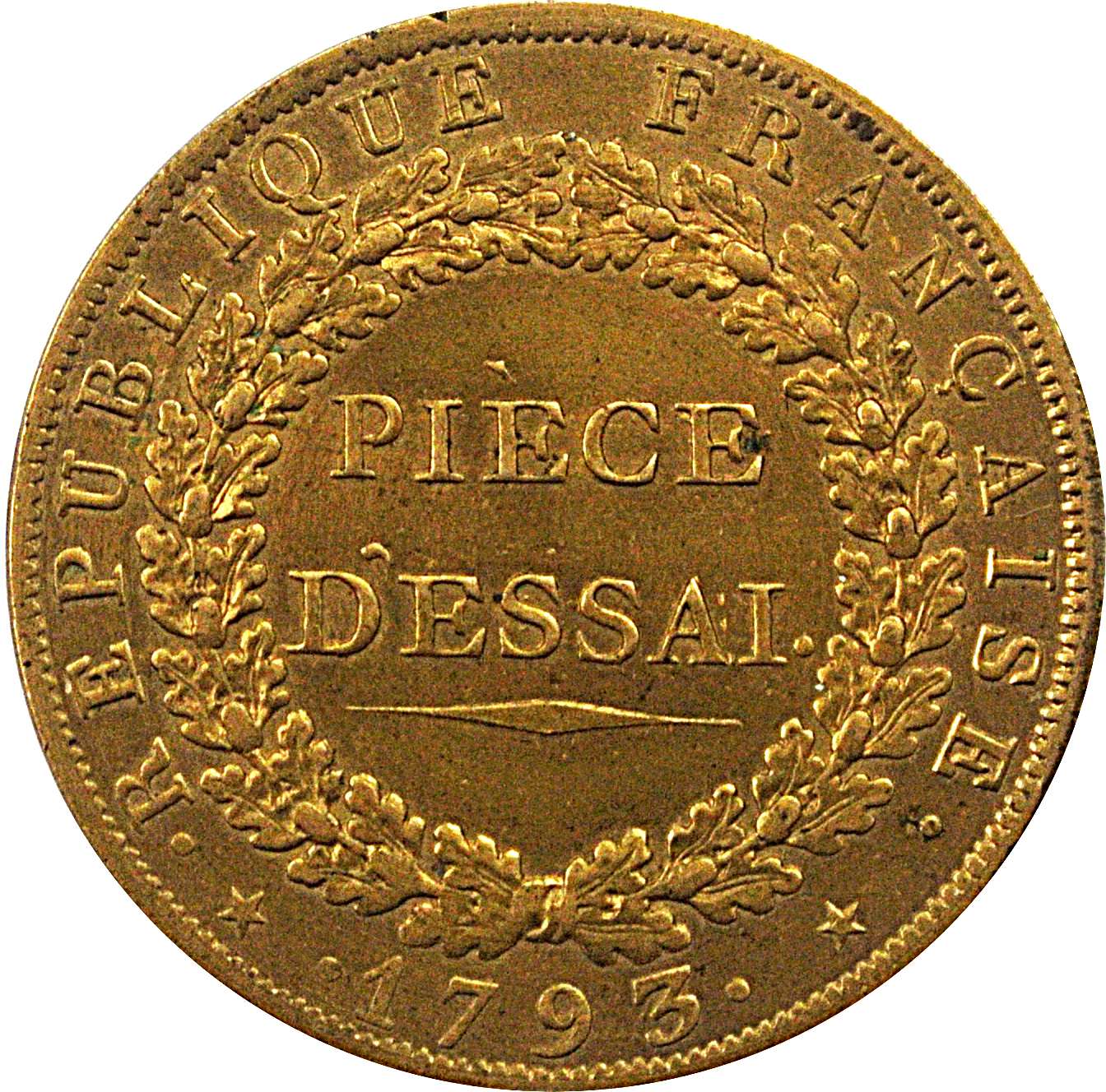 Coin reverse image