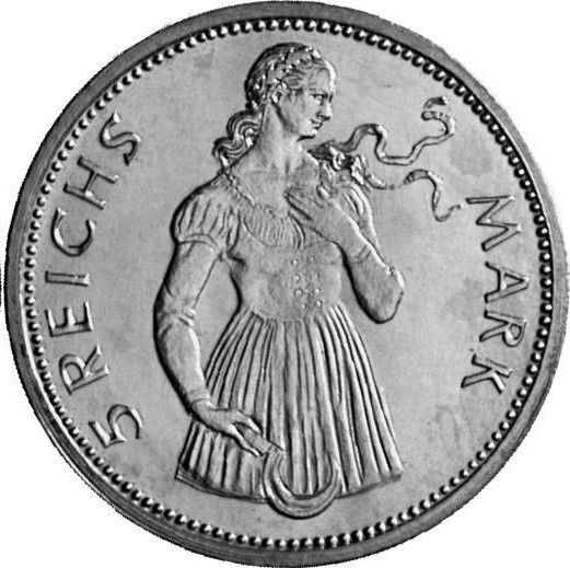 Coin reverse image