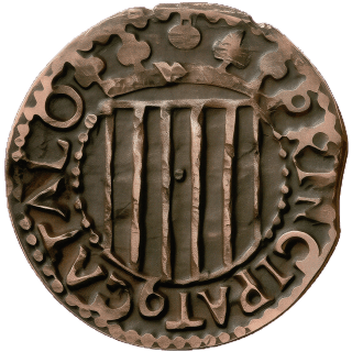 Catalonia Catalonia 1 seiseno, 1642 coin 1