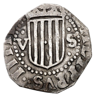 Catalonia Catalonia 5 sous, 1640-1641 coin 1