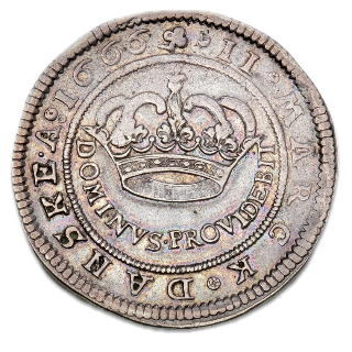 Denmark Denmark 2 mark, 1666 coin 2